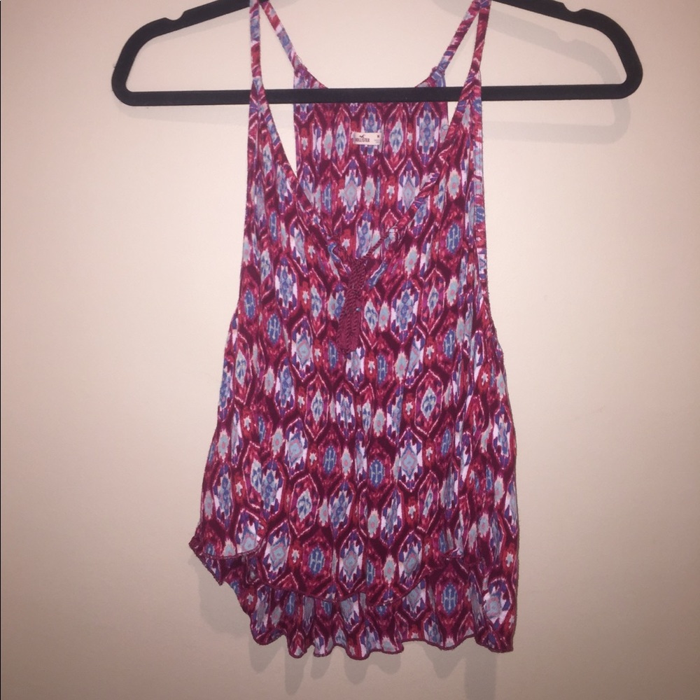 Hollister patterned tank top